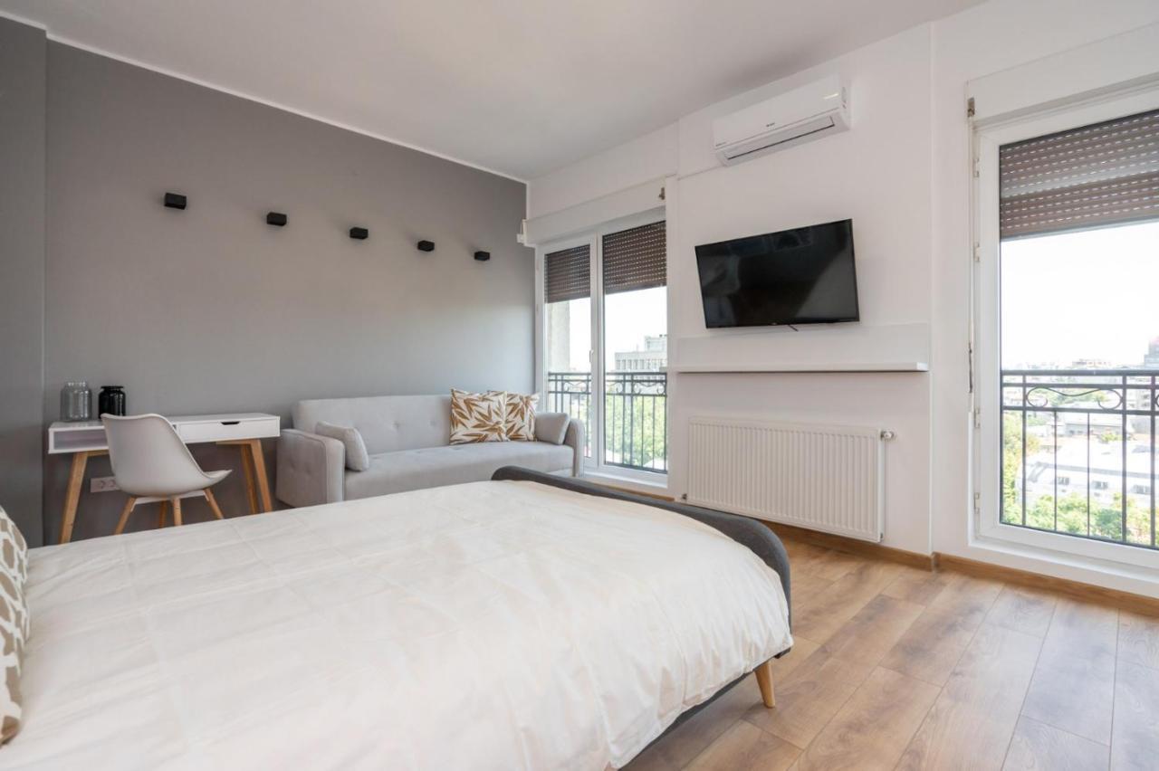 Alfie Center Apartment Bukarest Exterior foto